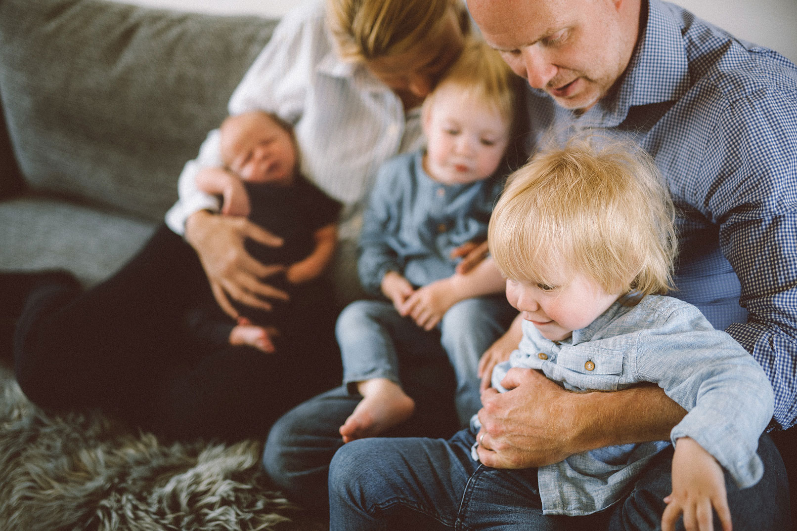 Neugeborenenfotografie Homestory in Braunschweig
